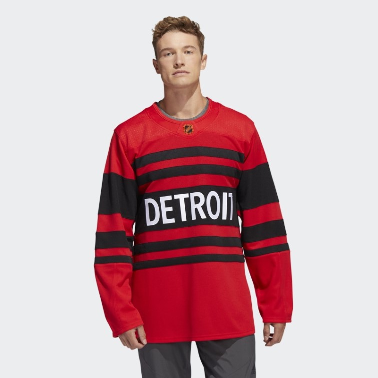 Adidas Rouge Ailes Rouges Authentique Reverse Retro Wordmark Jersey