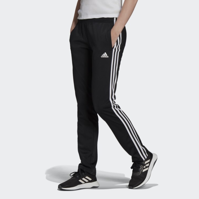 Pantalon De Survêtement Adidas Essentials Warm-up 3 Bandes Noir