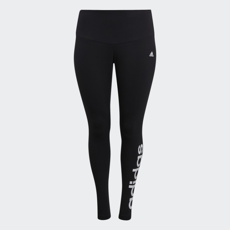 Legging Logo Taille Haute Essentials (grande Taille) Noir Adidas