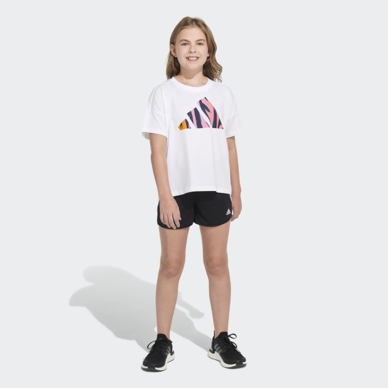 Sweat Ras Du Cou Adidas Logo Rush Bleu