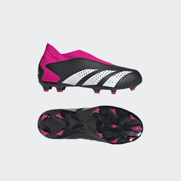 Adidas Predator Precision.3 - Bottes De Sol Ferme Sans Lacets Roses