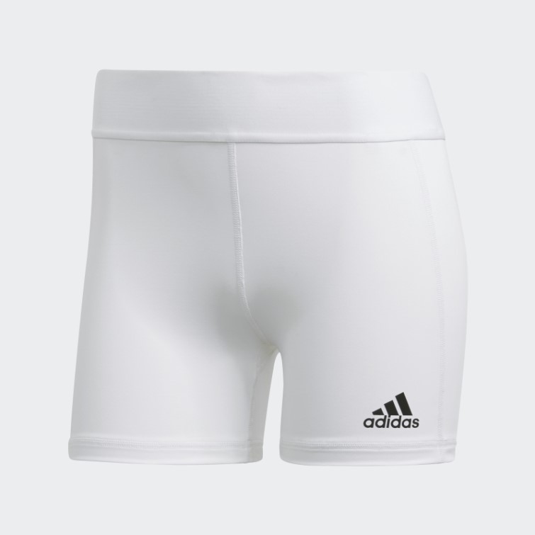 Short De Volleyball Adidas Techfit Blanc