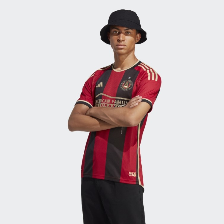 Maillot Atlanta United Fc 23/24 Domicile Authentique Noir Adidas