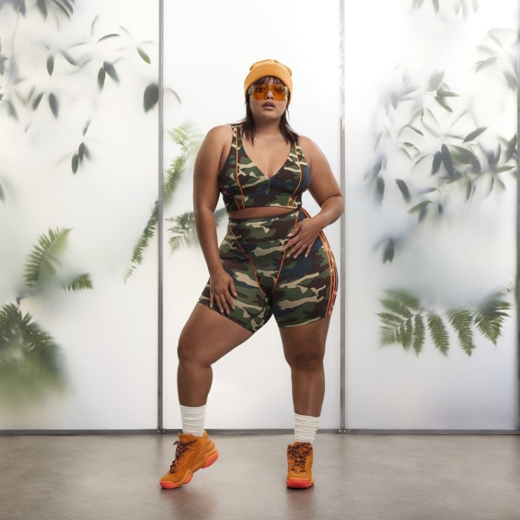 Soutien-gorge Triangle Camo élégant Aop (taille Plus) Adidas