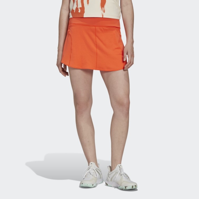 Adidas Jupe De Match De Tennis Orange