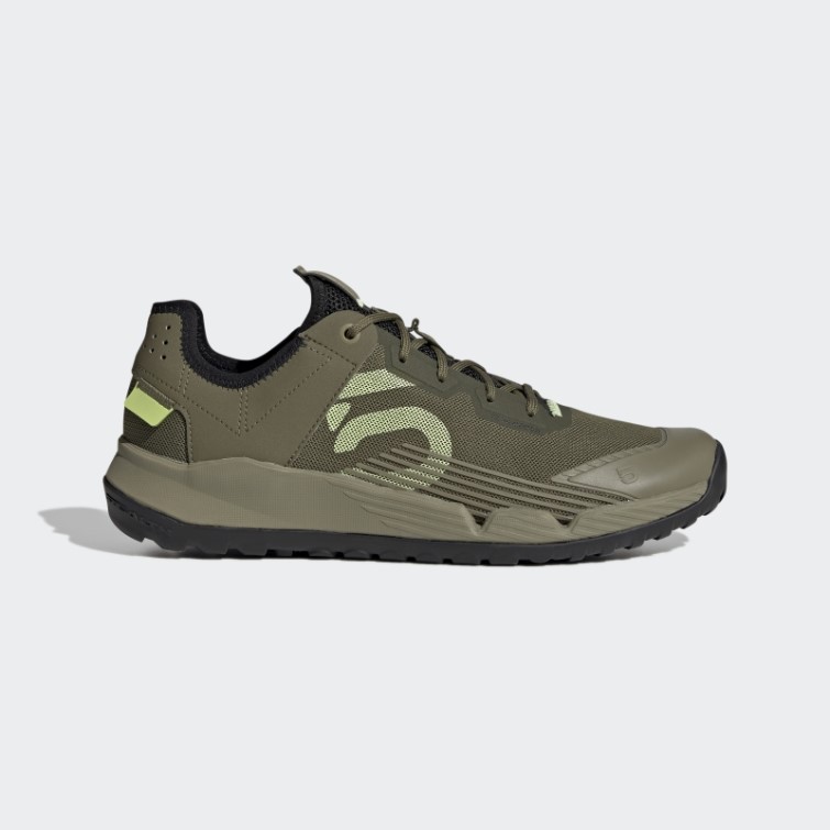 Chaussures De Vélo De Montagne Adidas Five Ten Trailcross Lt Olive