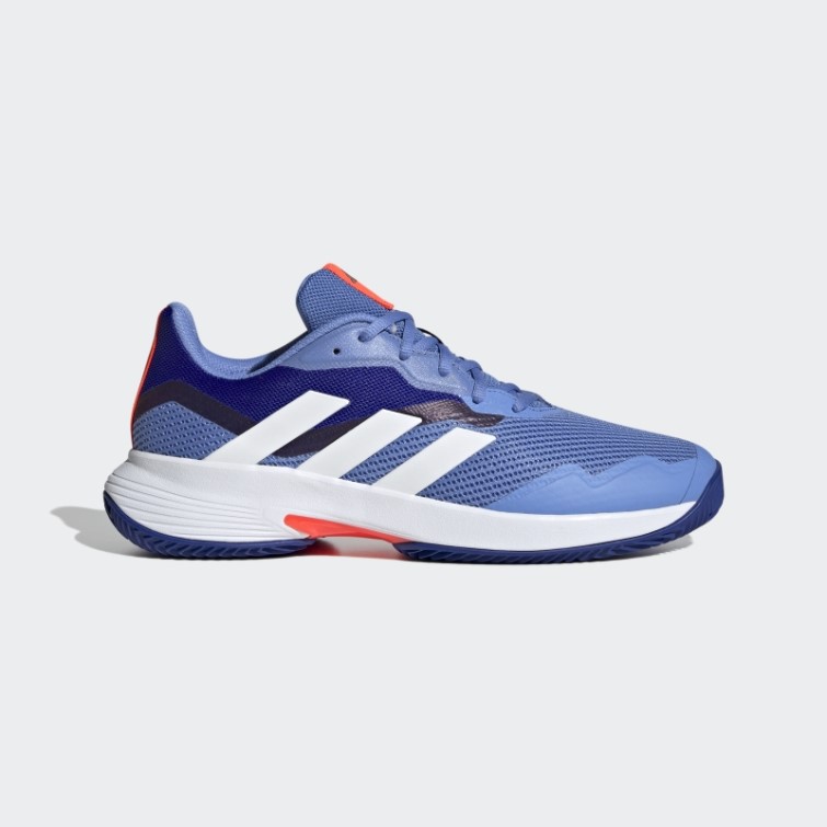 Chaussures De Tennis Adidas Courtjam Control Argile Bleues