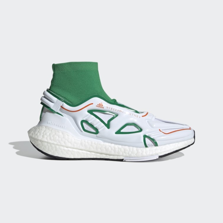Adidas By Stella Mccartney Ultraboost 22 Chaussures De Course Vert Chaud