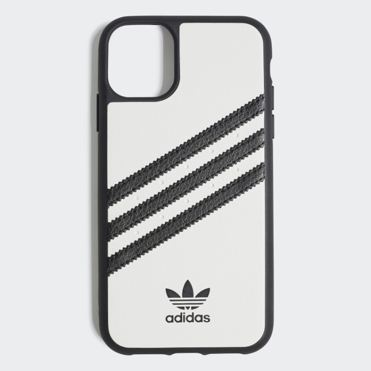 Adidas Blanc Chaud Ou Coque Moulée Pu Pour Iphone 11