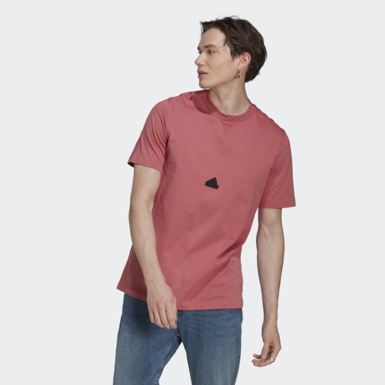 Adidas T-shirt Classique Rouge