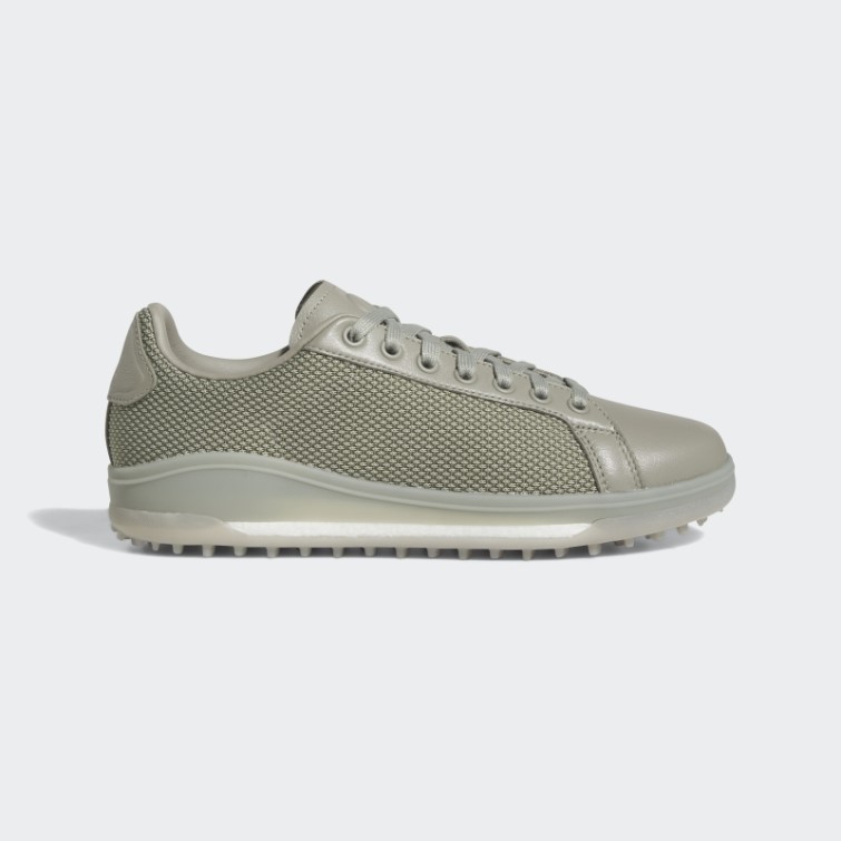 Chaussures De Golf Adidas Go-to Spikeless 1 Galets Argentés