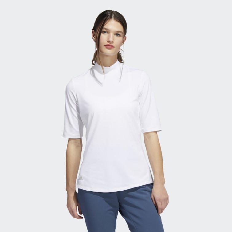Polo Essentials Mock Adidas Blanc