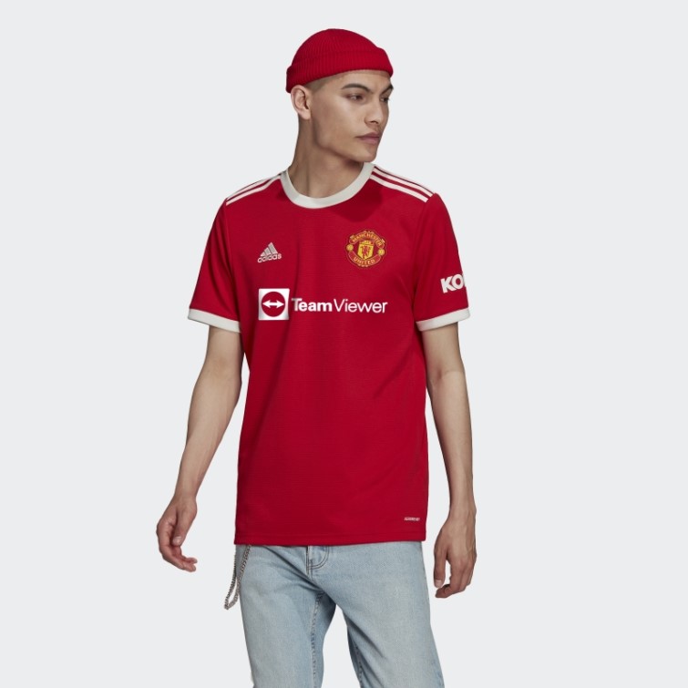 Maillot Domicile Manchester United 21/22 Adidas Real Rouge