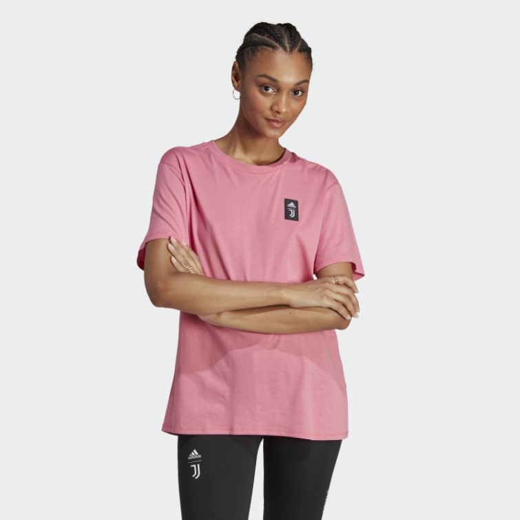 T-shirt Juventus Adidas Ton Rose