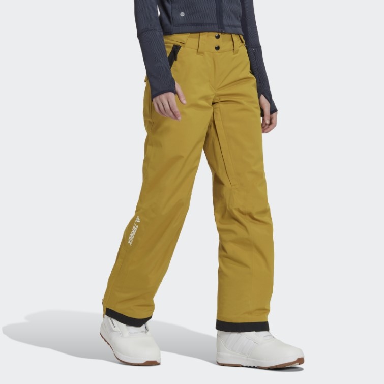 Pantalon De Survêtement Stretch Isolé à Deux Couches Adidas Resort Olive