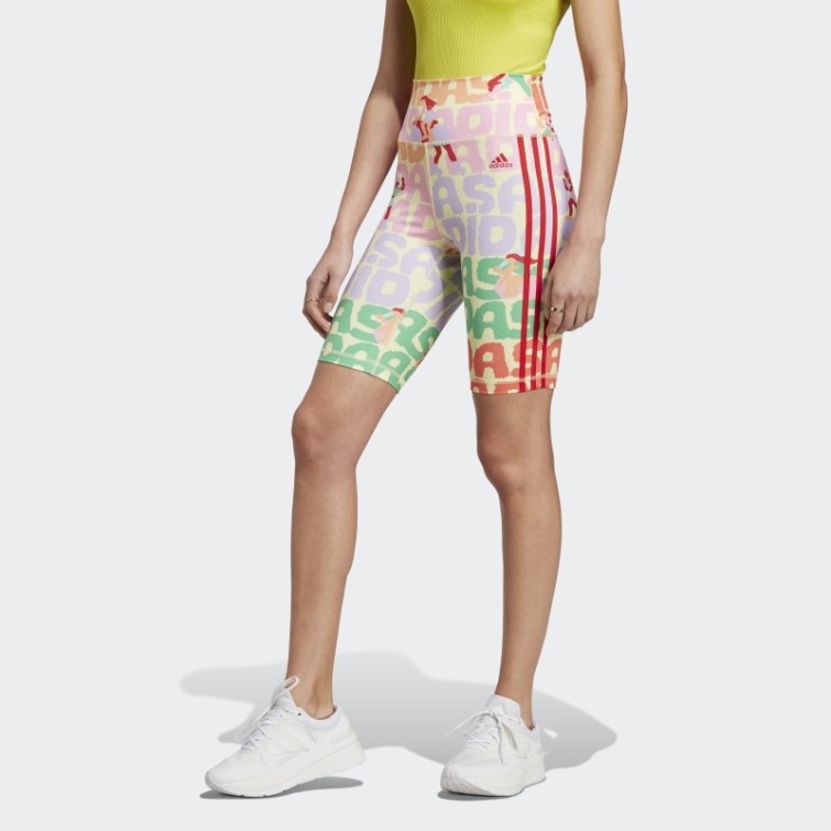 Perle Citrine Hot Adidas X Farm Rio Bike Shorts
