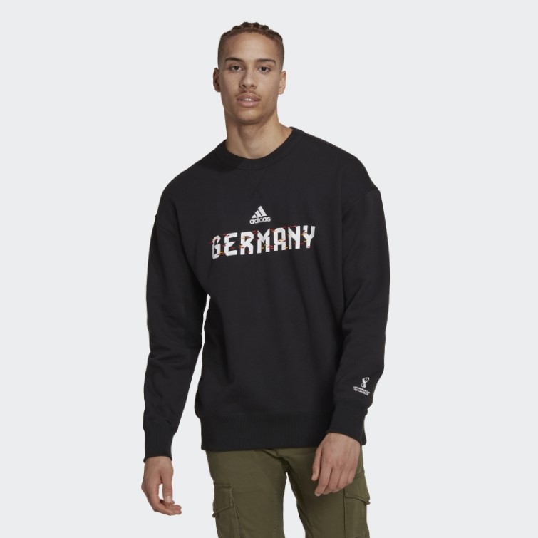 Sweat Adidas Coupe Du Monde Fifa 2022 Allemagne Noir