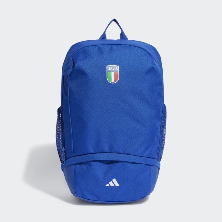 Sac A Dos Football Italie Adidas Bleu