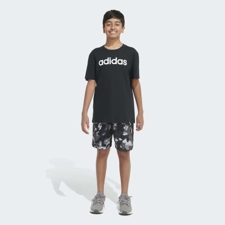 Short Adidas Core Camo Allover Print (taille Allongée) Noir
