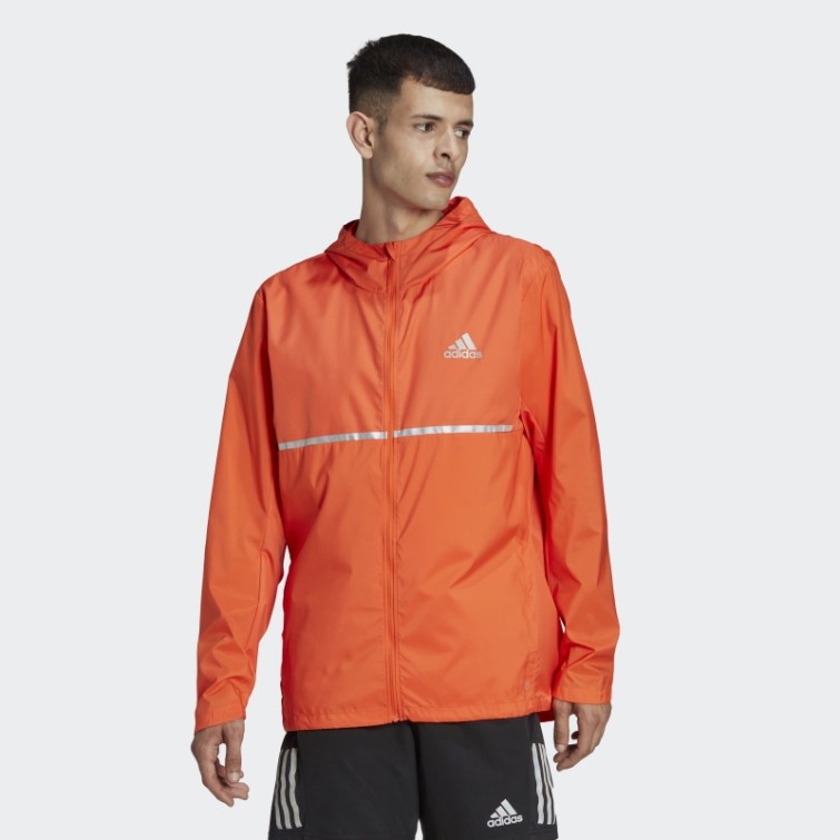 Adidas Veste Orange Propriétaire De La Course