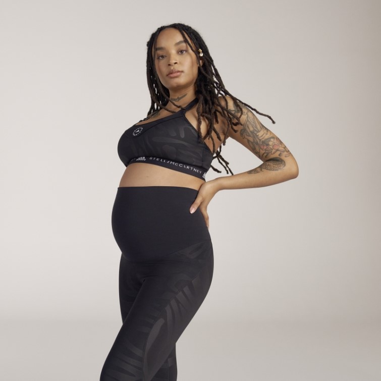 Adidas By Stella Mccartney Soutien-gorge D'allaitement De Maternité à Maintien élevé Mode Noir