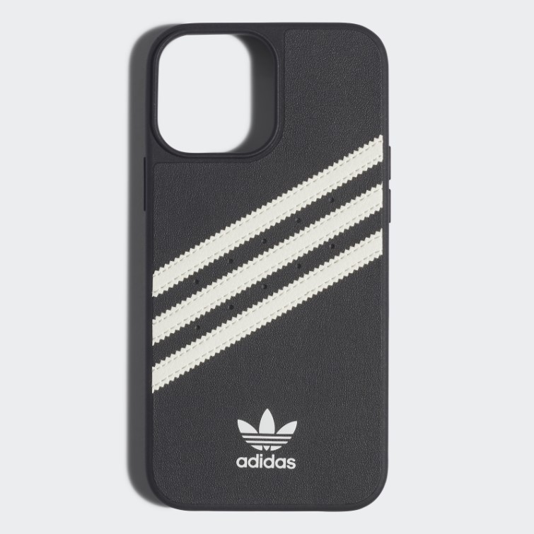 Adidas Ou étui Moulé Pu Pour Iphone 13 Pro Max Noir Chaud