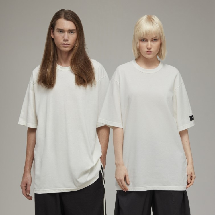 Y-3 Crepe Jersey T-shirt à Manches Courtes Adidas