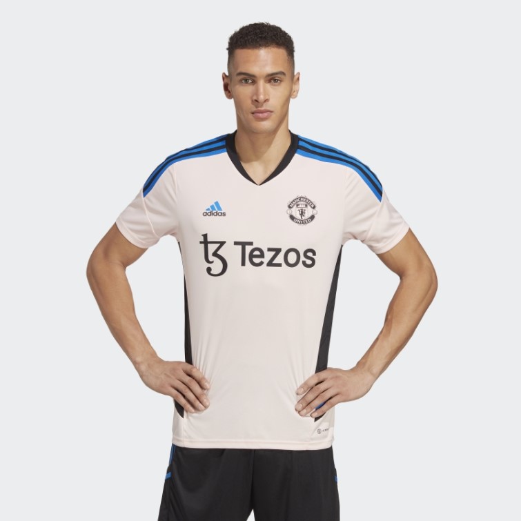 Maillot D'entrainement Manchester United Condivo 22 Adidas Icey Rose
