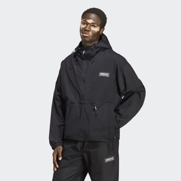 Adidas Coupe-vent Aventure Premium Noir Chaud