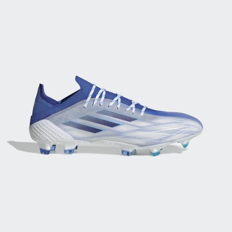 Adidas Blanc X Speedflow.1 Chaussures De Sol Ferme