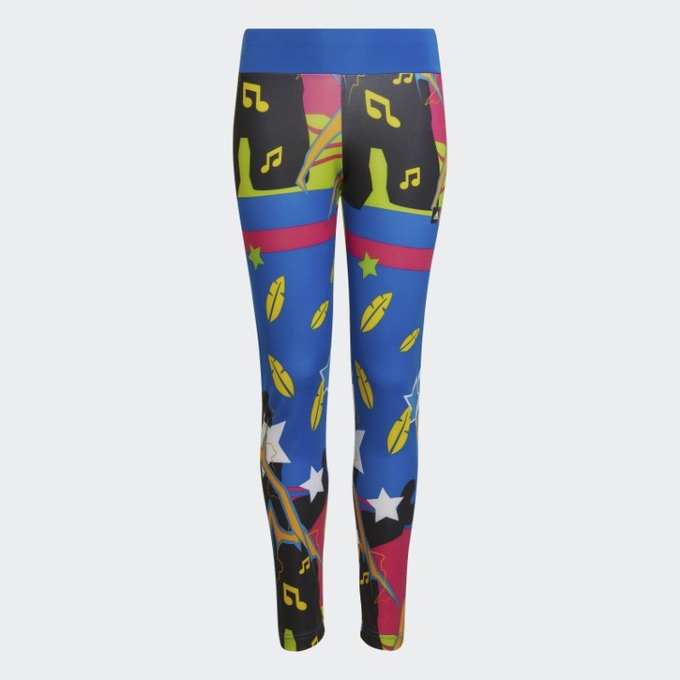 Adidas X Lego Vidiyo Collants Bleu Chaud