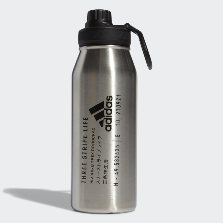 Bidon Métallique En Acier Transparent 1l Adidas