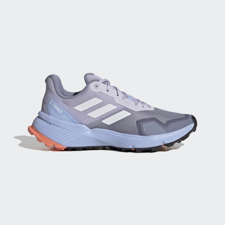 Violet Argenté/blanc/corail