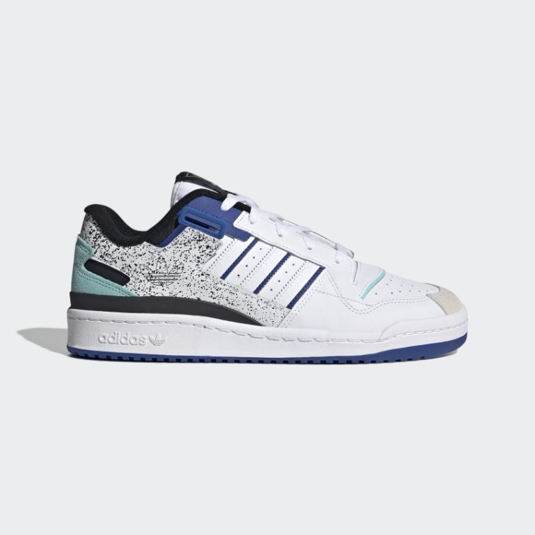 Blanc/bleu/aqua