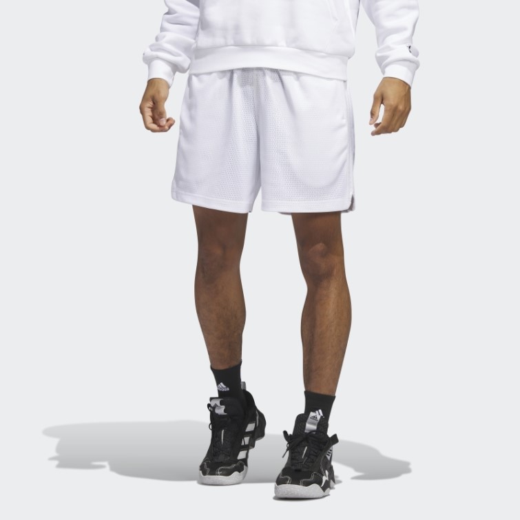 Adidas Dame 9 Short Blanc