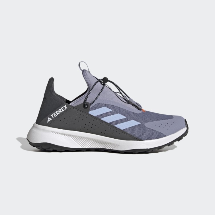 Argent Violet Adidas Terrex Voyager 21 Slip-on Heat.rdy Chaussures De Voyage