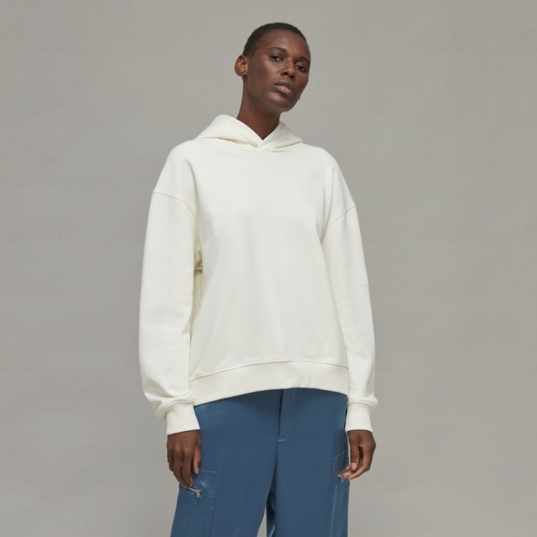 Y-3 Sweat à Capuche Carré En éponge De Coton Bio Adidas Fashion