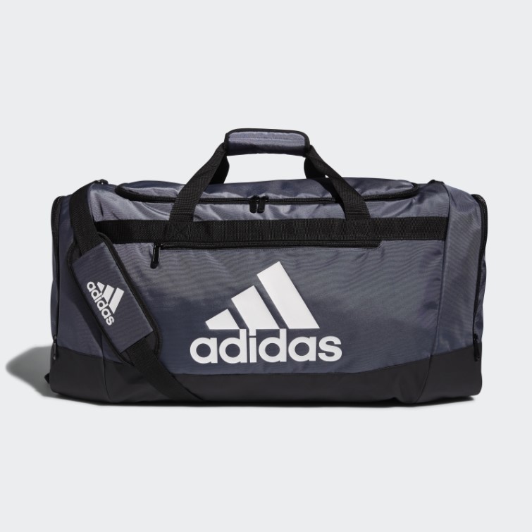 Sac Polochon Adidas Defender Gris Moyen Grand