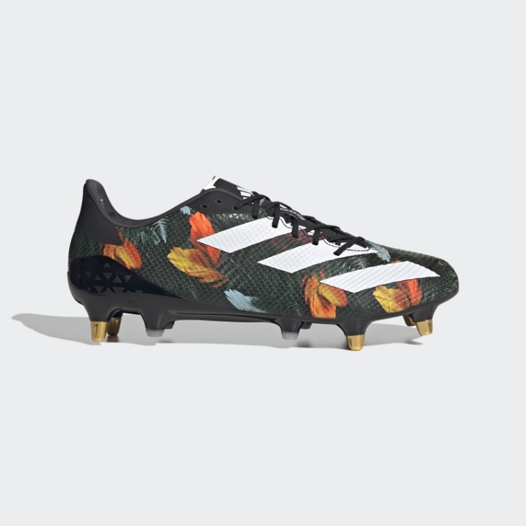 Chaussures Rugby Adizero Rs7 Terrain Gras Noir Adidas