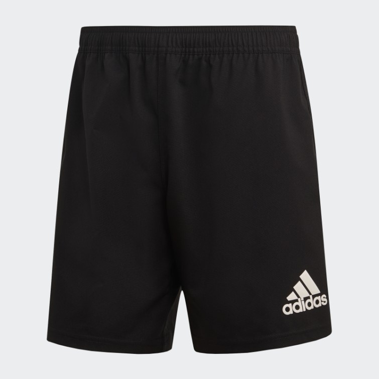 Adidas Short 3 Bandes Blanc