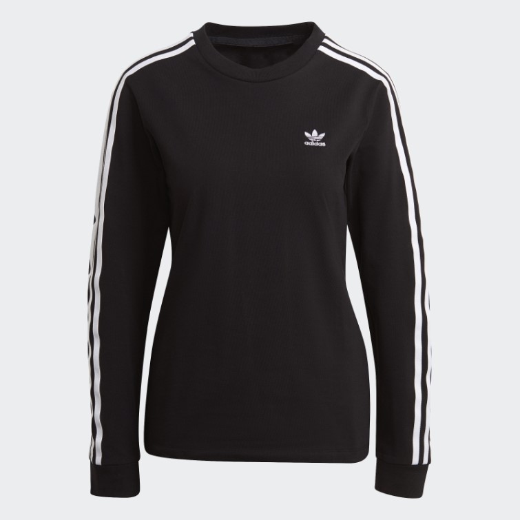 Adicolor Classics T-shirt Manches Longues Adidas Noir