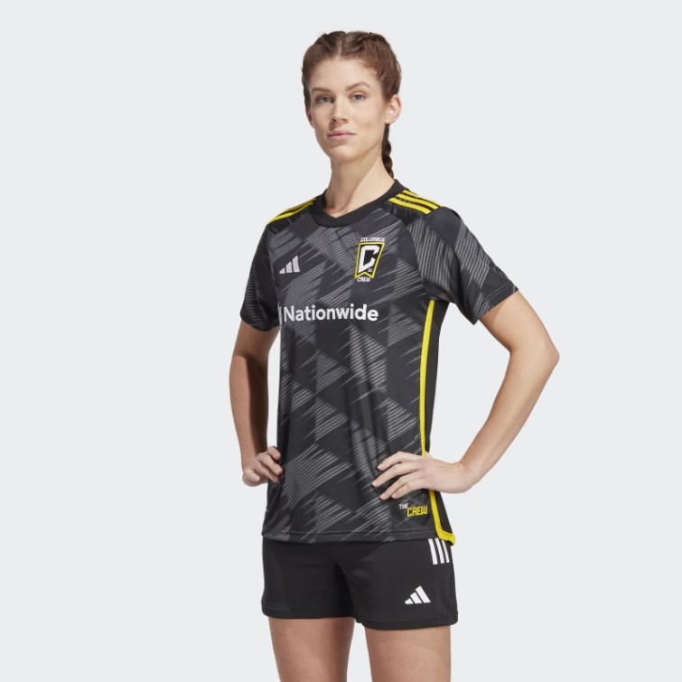 Adidas Maillot Columbus Crew 23/24 Extérieur Jaune élégant