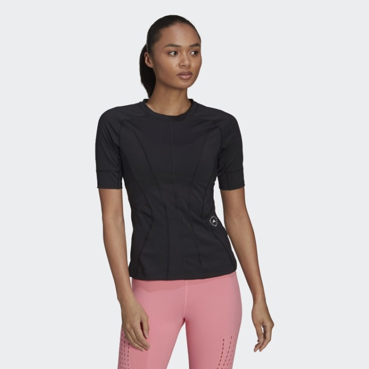 Adidas By Stella Mccartney T-shirt D'entraînement Truepurpose Noir Mode