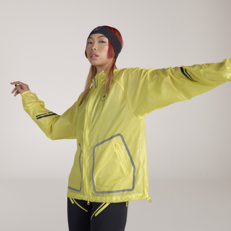 Adidas By Stella Mccartney Truepace Running Veste Choc Jaune