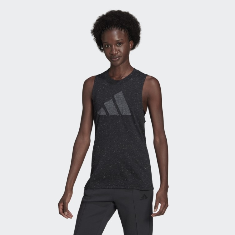 Future Icons Winners 3.0 Débardeur Noir Melange Adidas