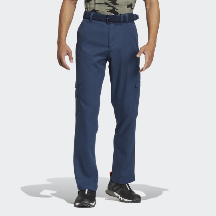 Pantalon Cargo Bleu Marine Adidas