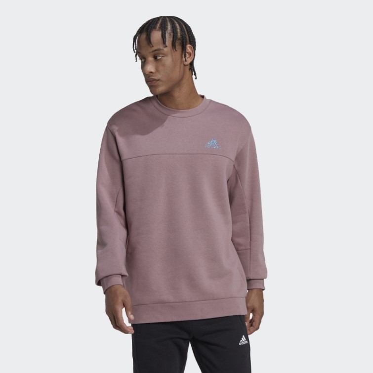 écusson De Sport Polaire Stade Violet Sweat Adidas