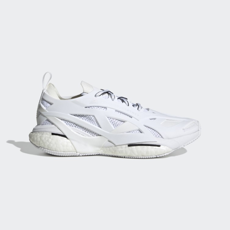 Adidas By Stella Blanc Mccartney Solarglide Chaussures De Course Mode