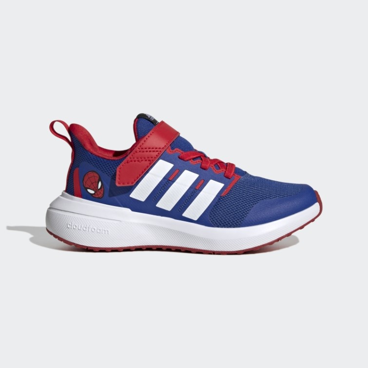 Adidas X Marvel Fortarun 2.0 Spider-man Cloudfoam Chaussures Bleu Royal