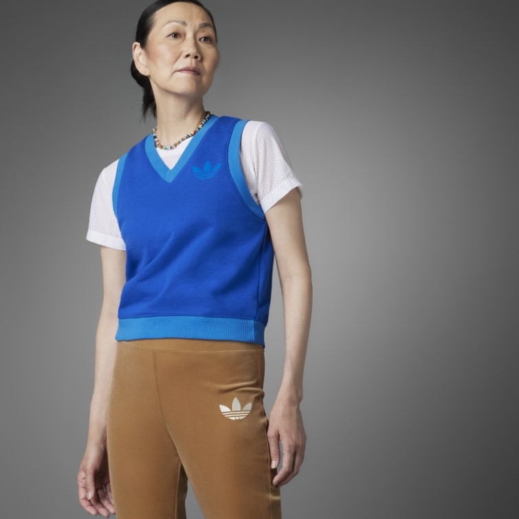 Adidas Adicolor Heritage Now Pull Gilet Royal